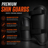 Premium Shin Guards – Protective Leg Guards for Cricket, MMA, Kickboxing & Muay Thai