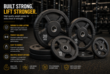Olympic Weight Plates – 2.5KG to 25KG Cast Iron Grip Plates