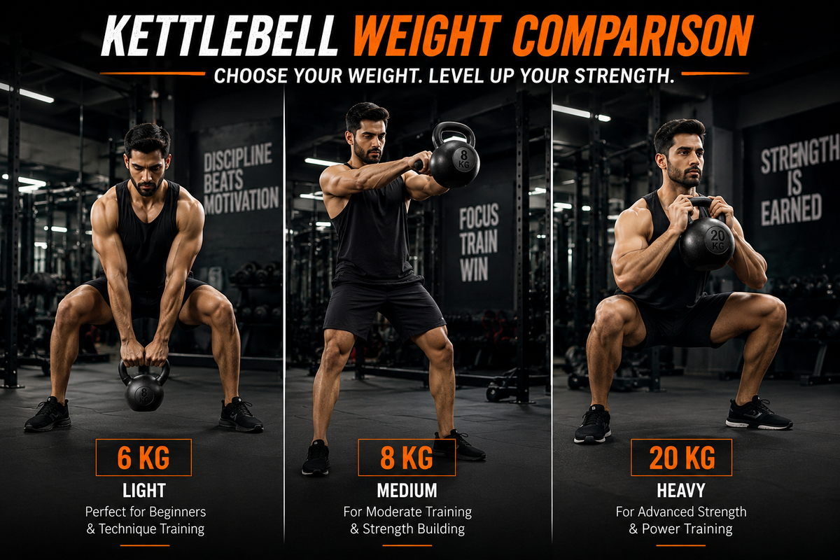 Cast Iron Kettlebell –Strength Training Weight