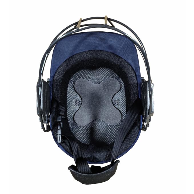 Premium Cricket Helmet with Metal Face Guard – Protective Batting Helmet