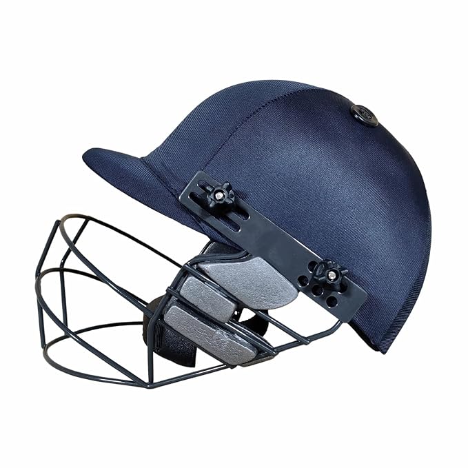 Premium Cricket Helmet with Metal Face Guard – Protective Batting Helmet