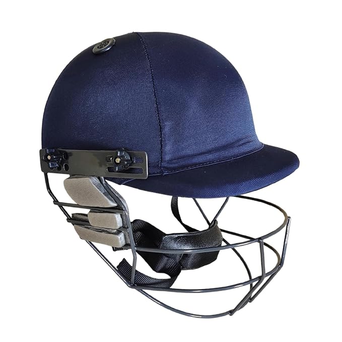 Premium Cricket Helmet with Metal Face Guard – Protective Batting Helmet