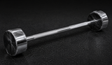 Straight Dumbbell Bar – Heavy-Duty Chrome Steel Fixed Weight Dumbbell