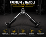 Premium V Handle Cable Attachment – Heavy-Duty Gym Lat Pulldown & Row Handle
