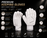 Cricket Wicket Keeping Gloves – Premium Leather Palm with Finger Protection