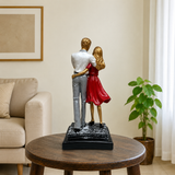 Elegant Dancing Couple Statue – Romantic Home Décor Showpiece