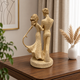 Elegant Dancing Couple Decorative Sculpture – Modern Home Décor