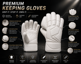 Cricket Wicket Keeping Gloves – Premium Leather Palm with Finger Protection